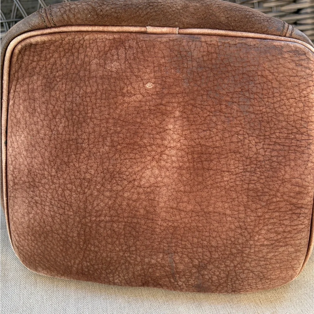 Vintage Coach Sonoma Chocolate Nubuc Bucket Duffle - Picture 10 of 15